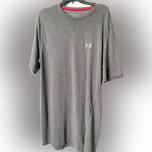 Men’s Under Armour shirt.  Large. For tall men. Gray